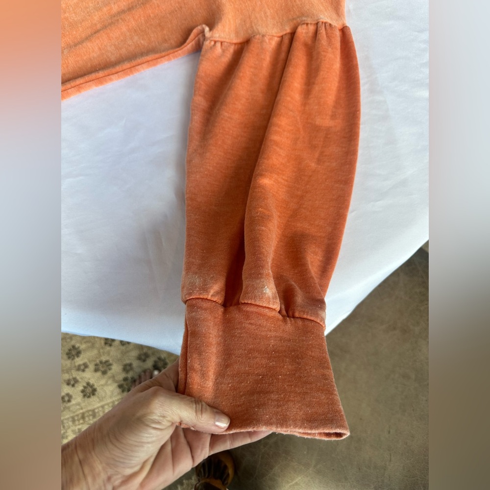 GC Gameday Couture Texas Longhorns Puffy Sleeve Sweatshirt Size Large - Picture 5 of 7